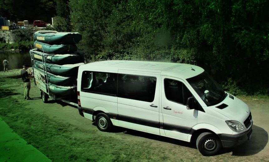 přeprava lodí Vltava